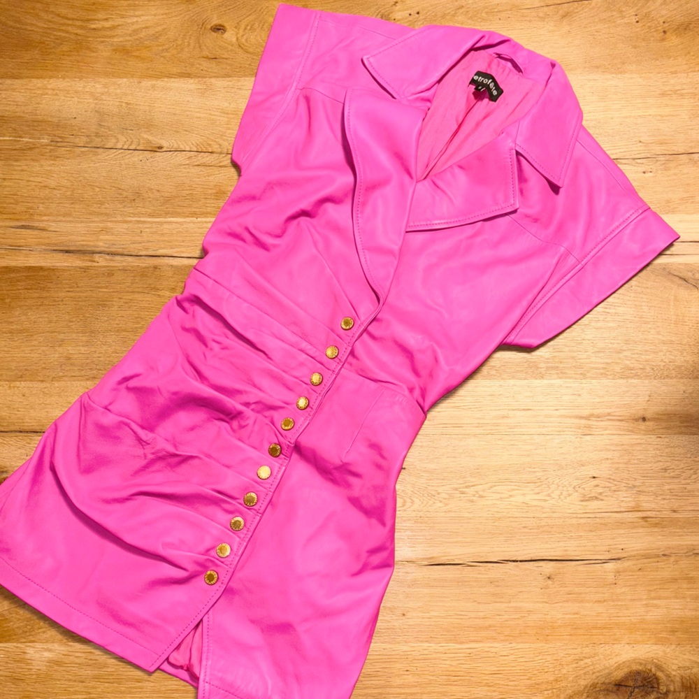 Retrofete Pink Mini Dress